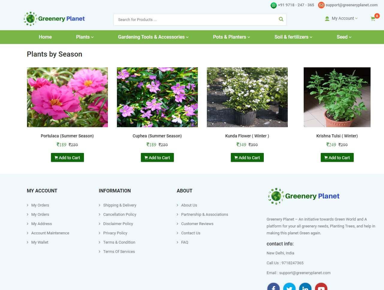 Greenery Planet