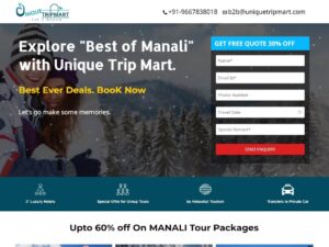 manali landing page