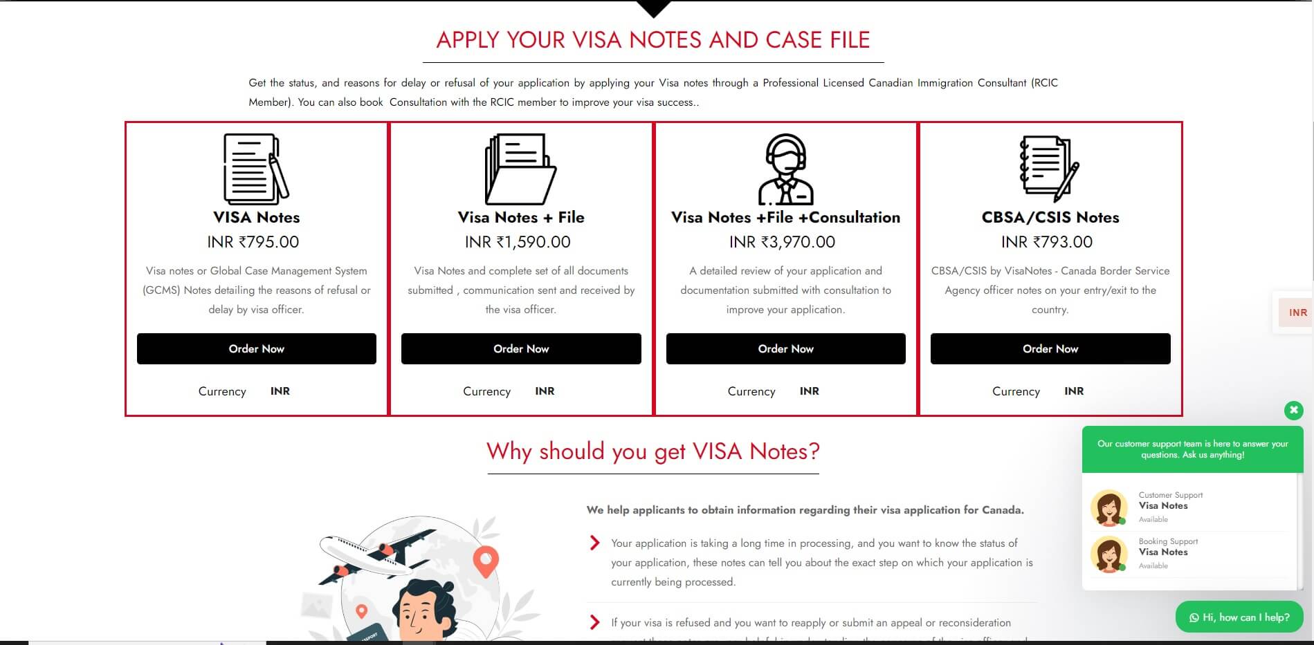 Visa Notes